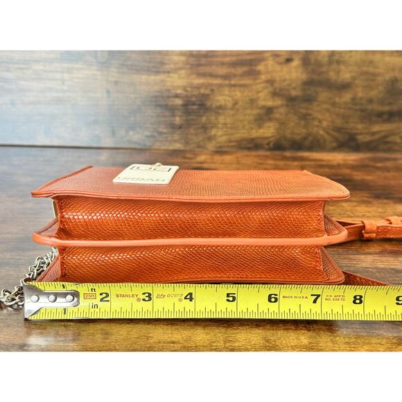 URBAN Expressions Kyla Mini Bag Vegan Leather Crossbody Purse Pumpkin Orange NWT - Picture 11 of 13